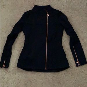 Navy blue track jacket